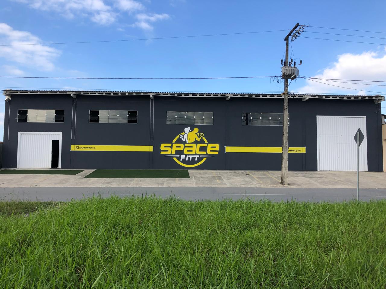 Fachada da academia SpaceFitt