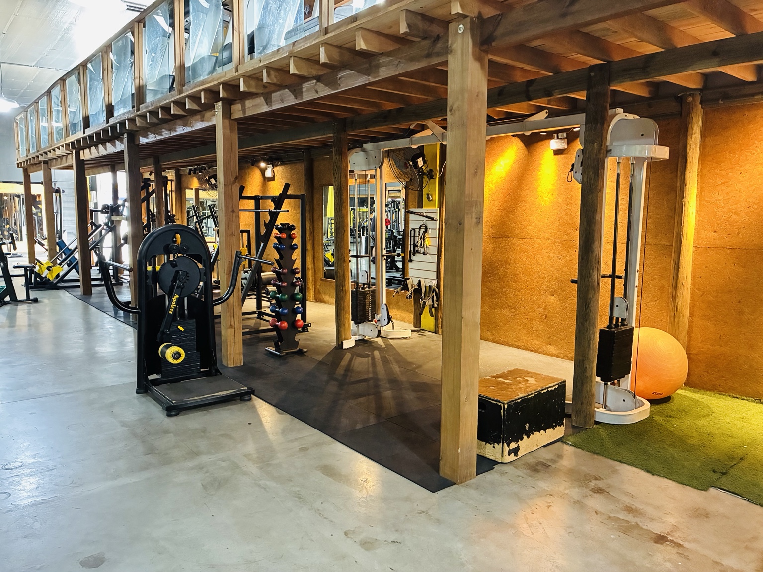 Área funcional da SpaceFitt