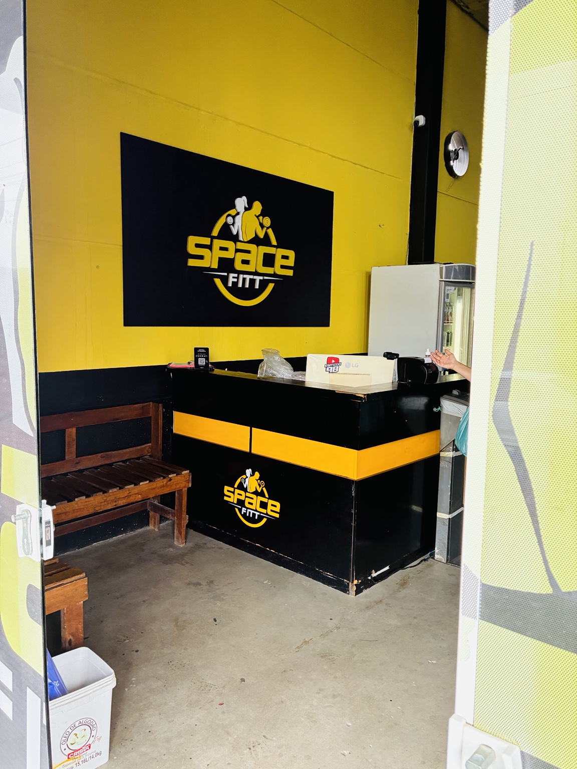 Recepção da SpaceFitt